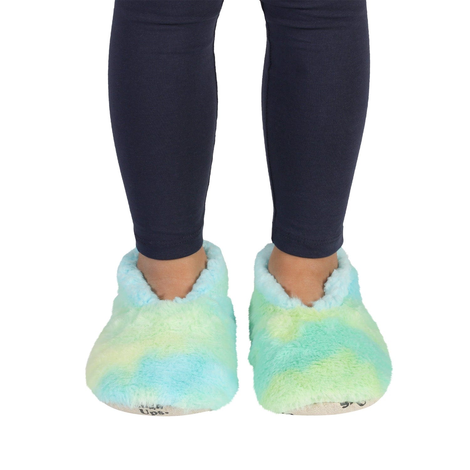 SnuggUps Unisex Shoes SnuggUps Kids Blue Tie Dye Slippers