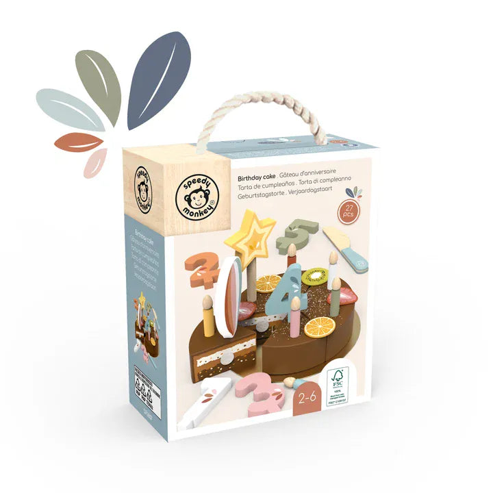 Speedy Monkey Toys Birthday Cake