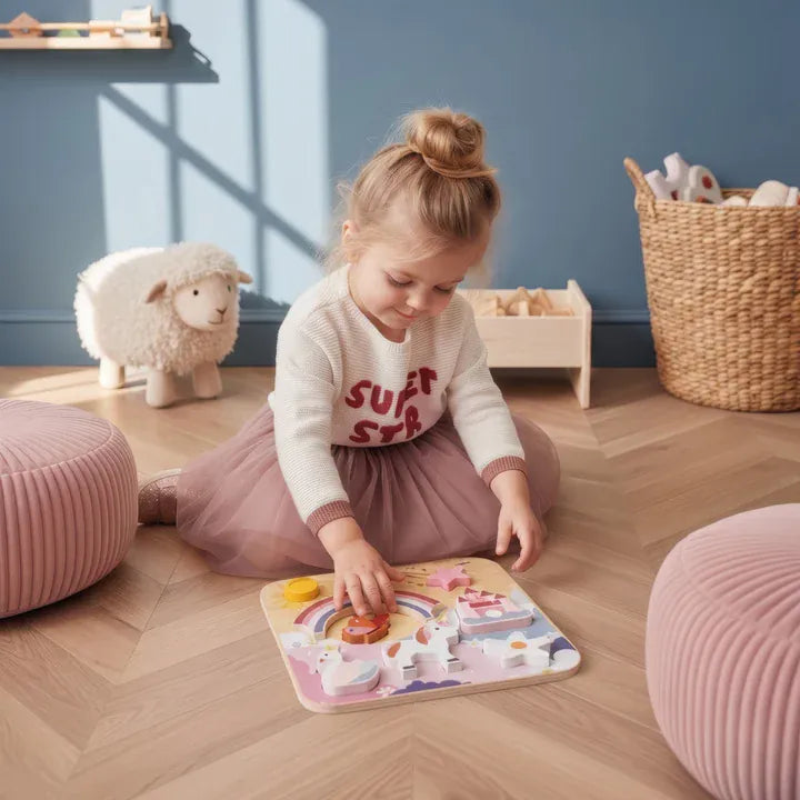 Speedy Monkey Toys Jumbo Unicorn Chunky Puzzle