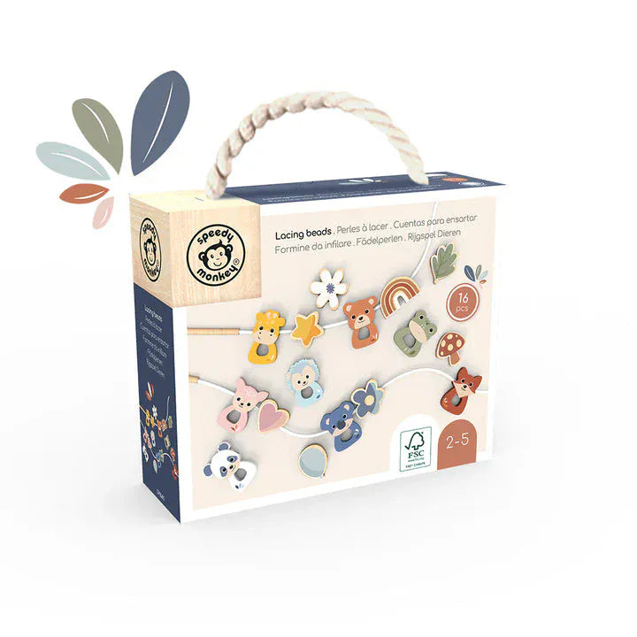 Speedy Monkey Toys Lacing Beads