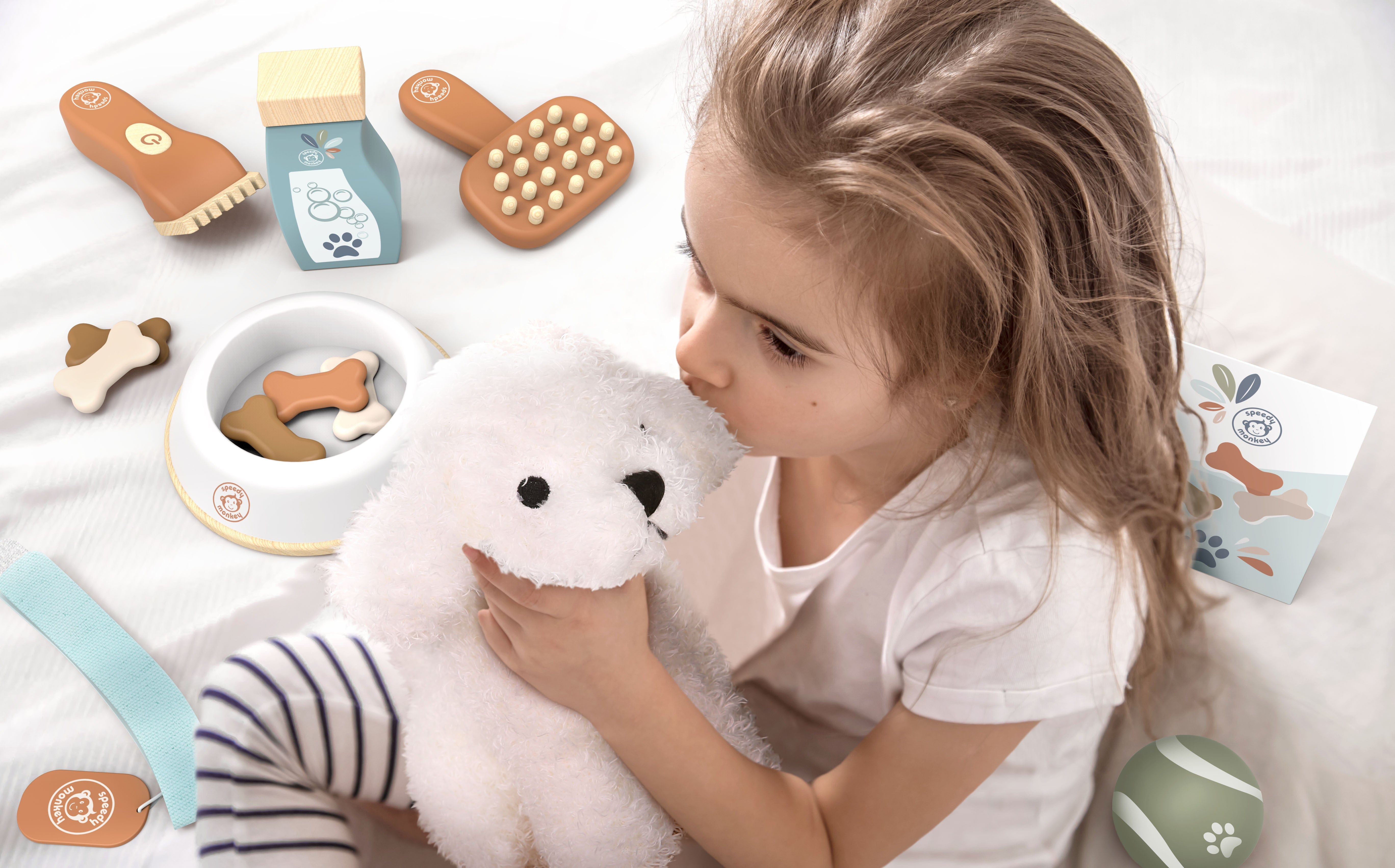 Speedy Monkey Toys My Little Dog