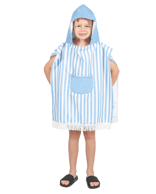 Splosh Children Accessories Blue / S/M Kids Hooded Towel