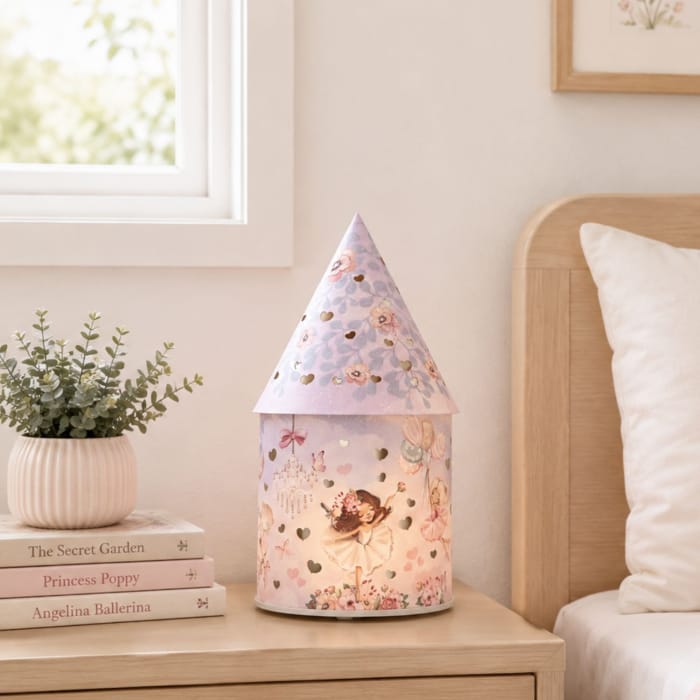 Splosh Ballerina Light Up House room décor with a charming ballerina design and glowing window details