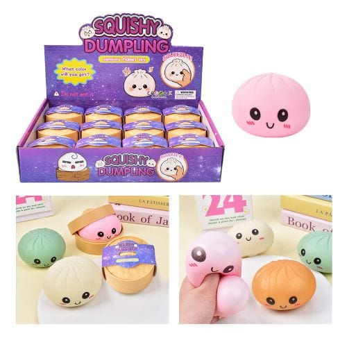 Sweetpea Toys Mini Steamed Dumpling Bun Squishy 53mm