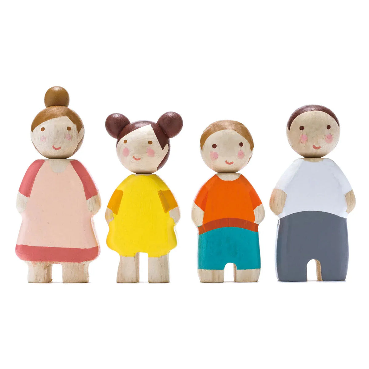 Tender Leaf Toys Toys The Leaf Family - 4 Wooden People