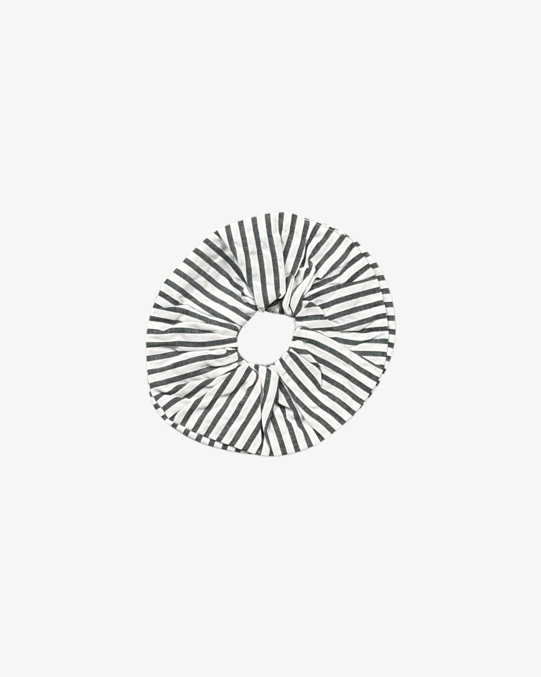 The Girl Club Accessory Hair Navy Stripe Scrunchie