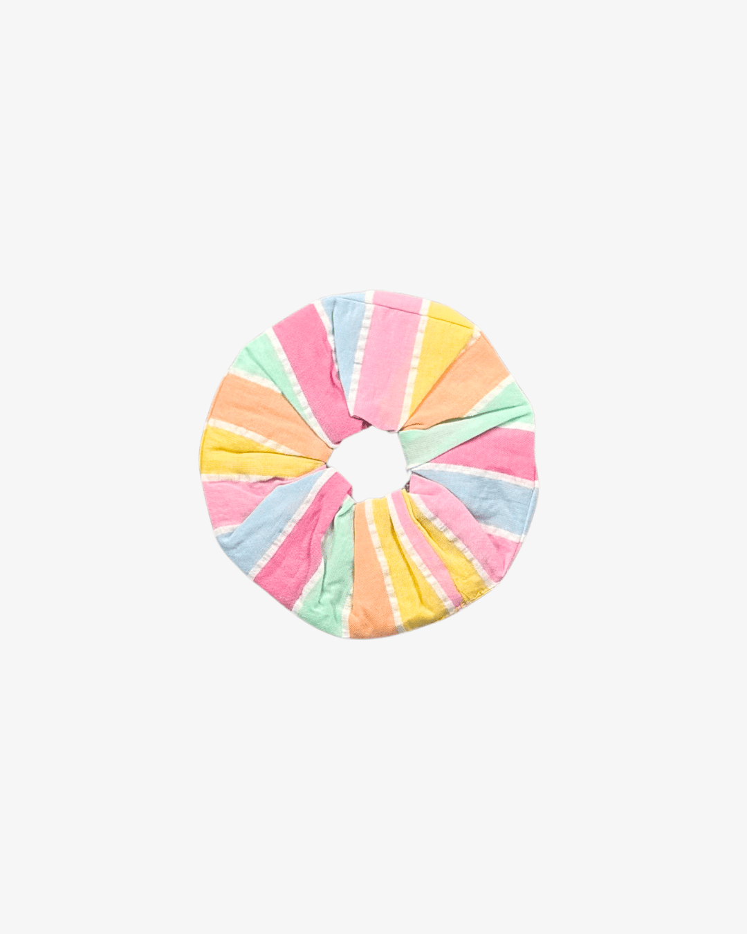 The Girl Club Accessory Hair Summer Stripe Scrunchie
