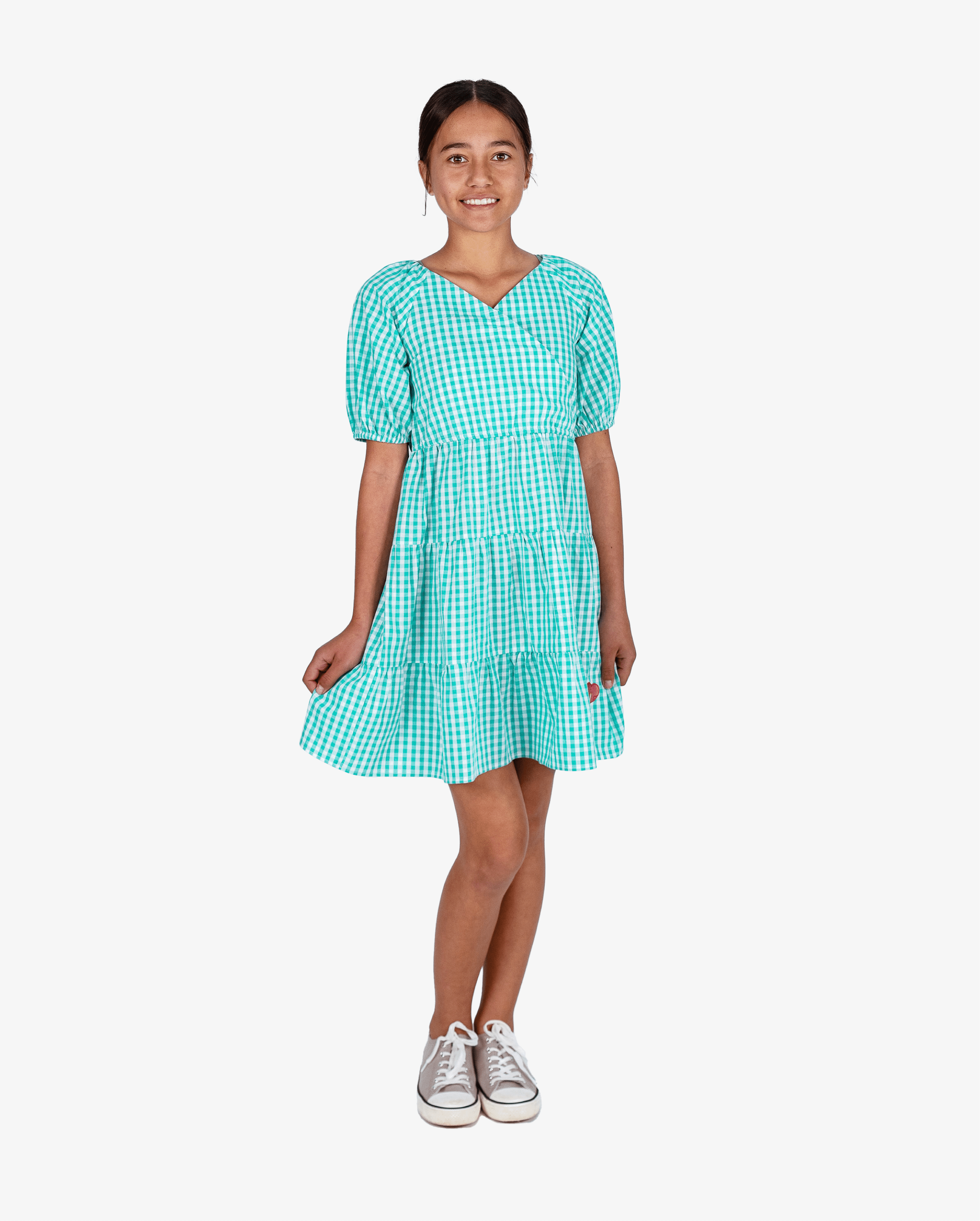 The Girl Club Dresses Gingham Party Dress