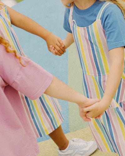 The Girl Club Dresses Summer Stripe Ice Cream Dress