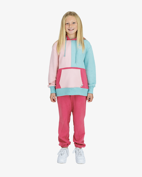 The Girl Club Girls Jacket Colour Block Hood