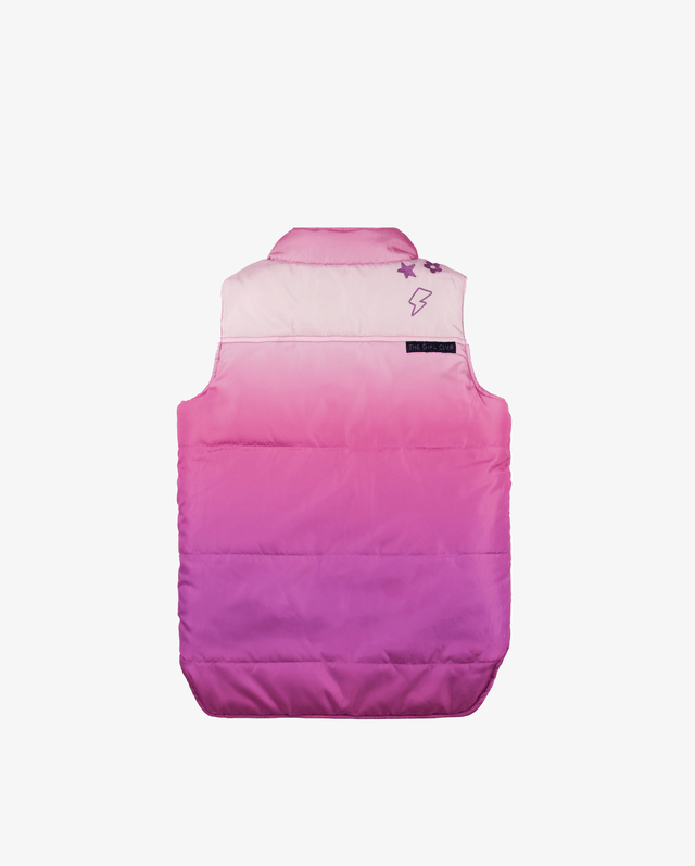 The Girl Club Girls Jacket Ombre Reversible Puffer Vest