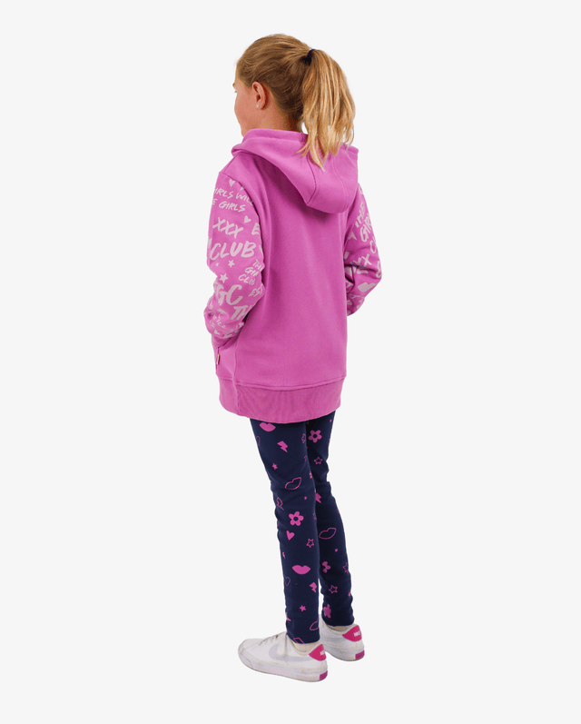 The Girl Club Girls Pants Navy Icon Leggings