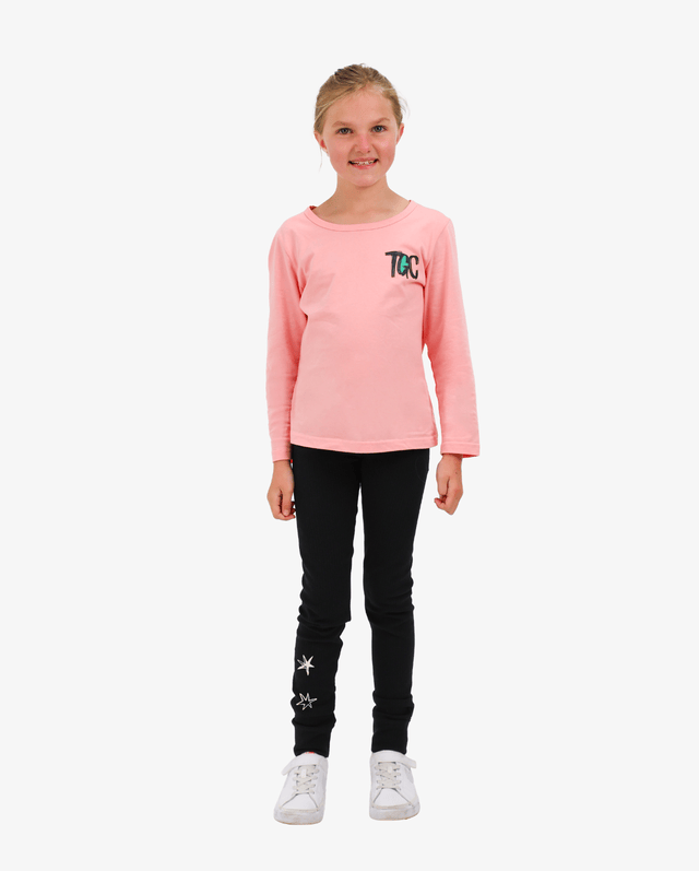 The Girl Club Girls Top 2/3Y TGC Peony Pink Tee