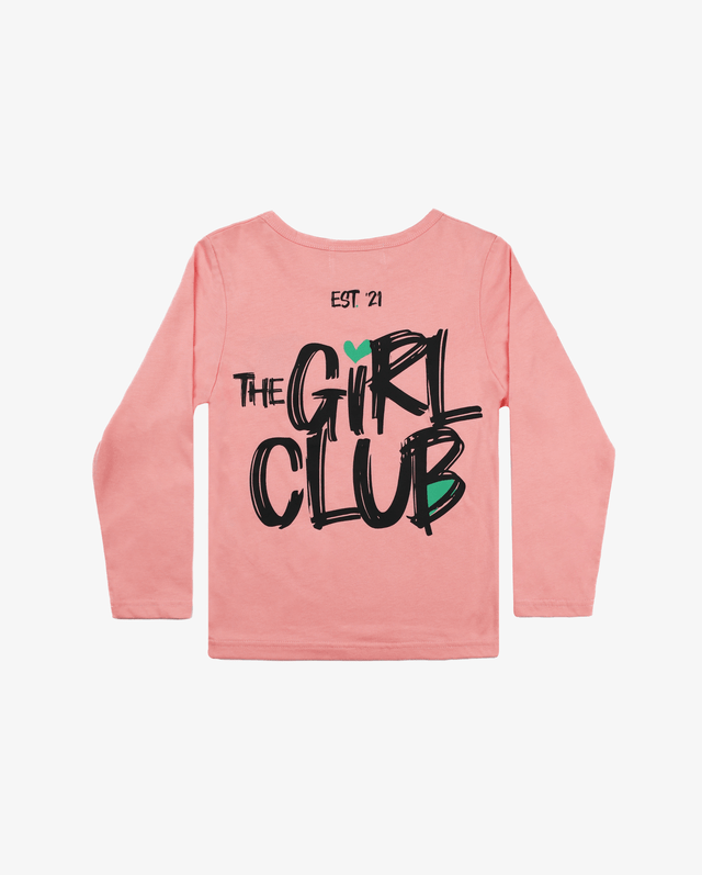 The Girl Club Girls Top TGC Peony Pink Tee