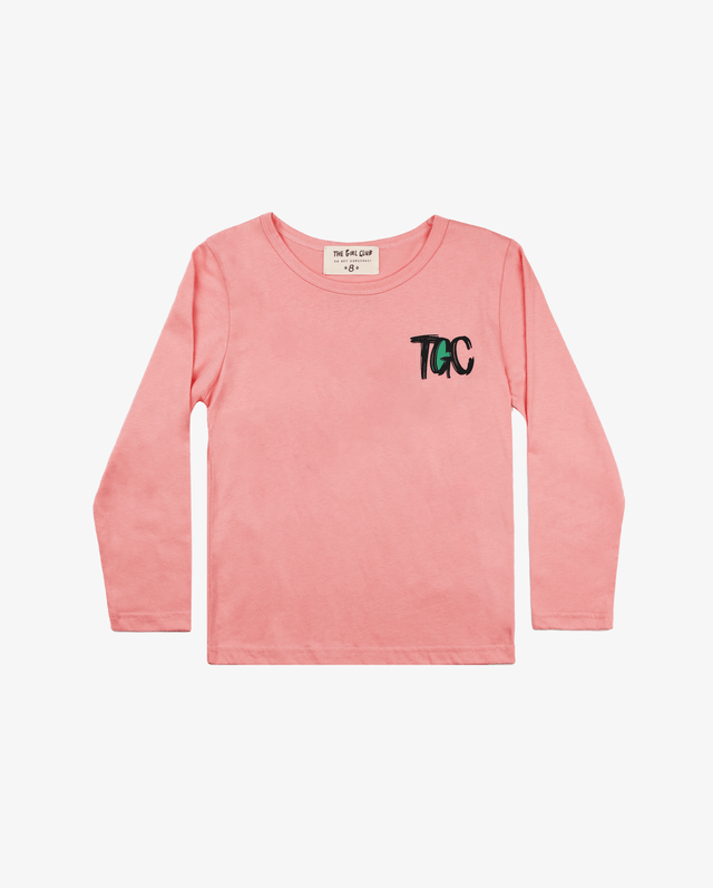 The Girl Club Girls Top TGC Peony Pink Tee
