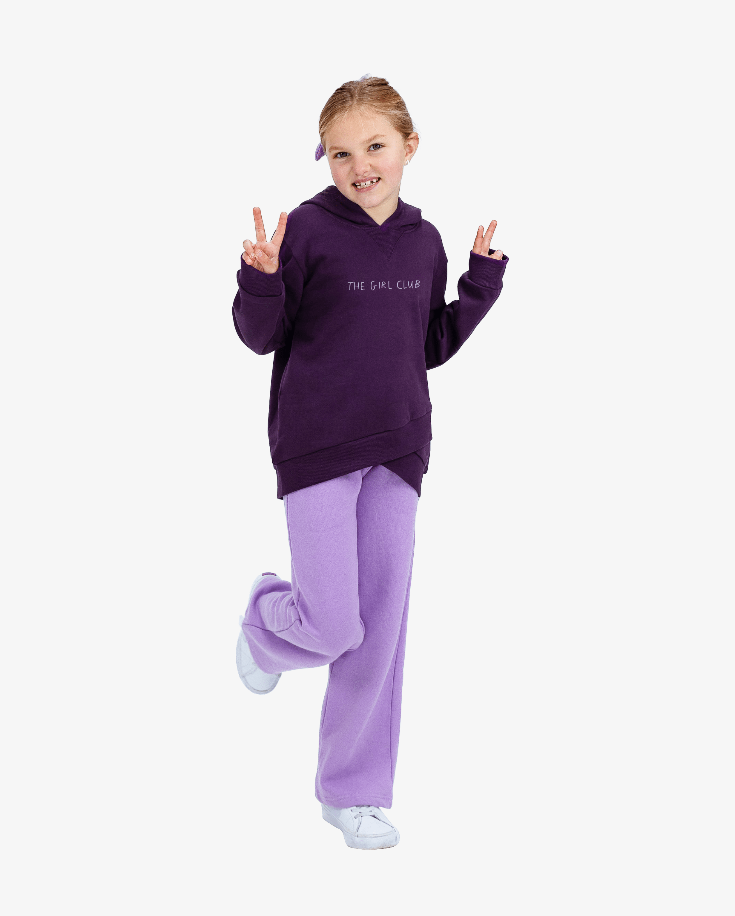 The Girl Club Shorts Purple Lounge Pants