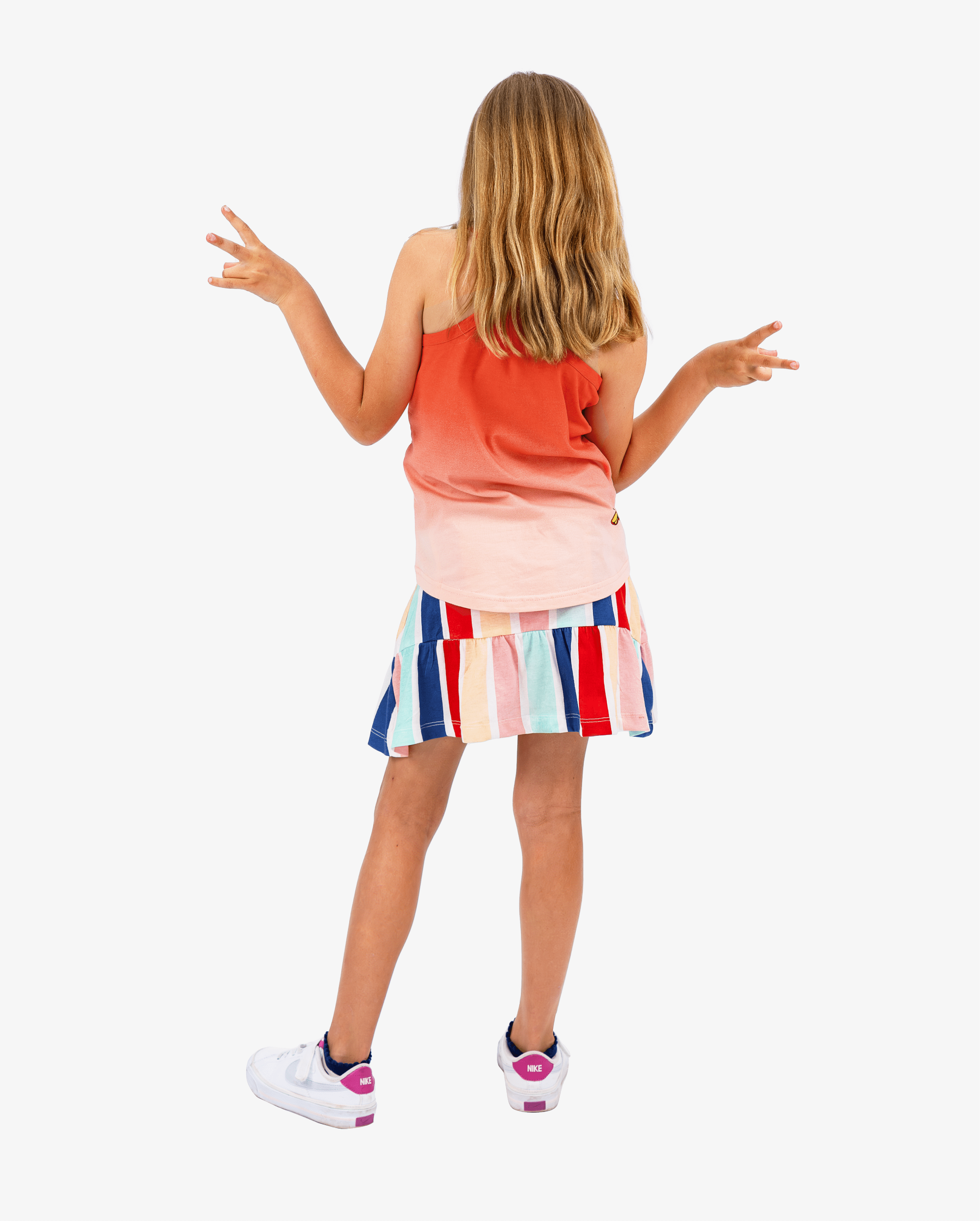 THE GIRL CLUB Shorts THE GIRL CLUB | Summer Stripe Skort
