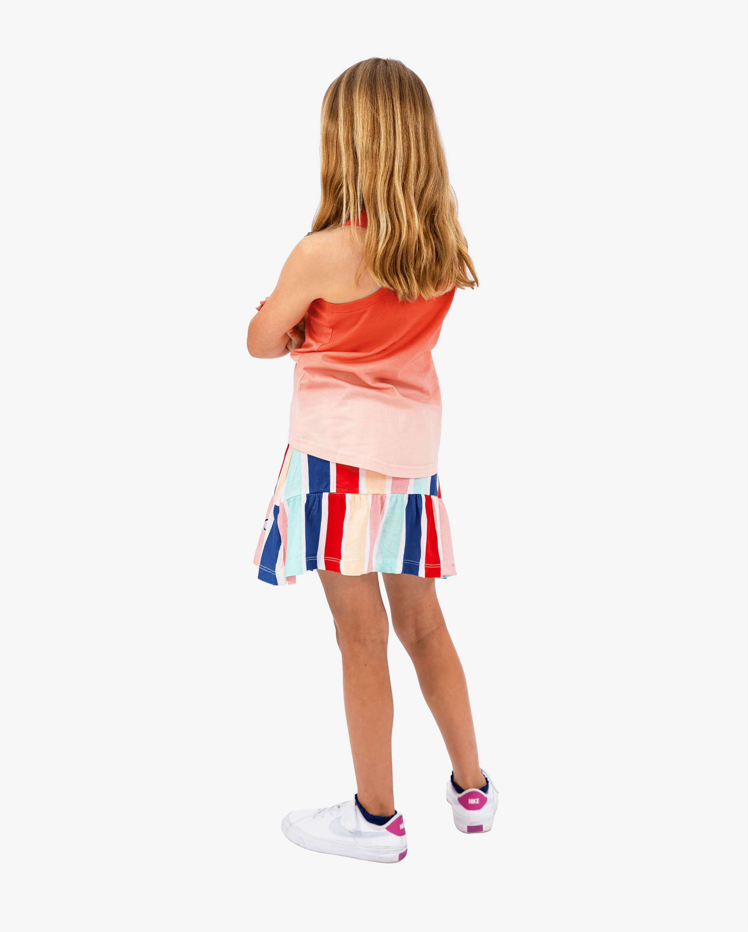 THE GIRL CLUB Shorts THE GIRL CLUB | Summer Stripe Skort