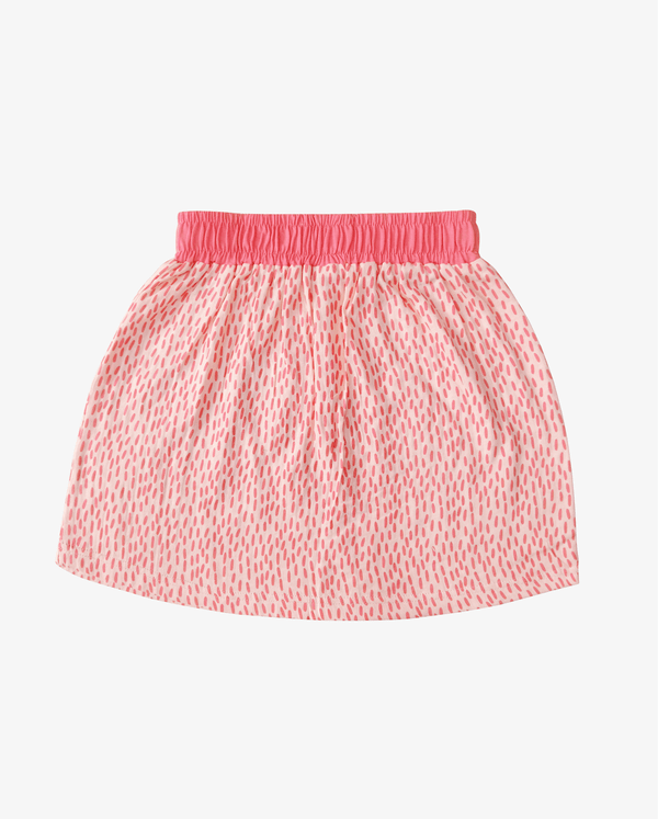 The Girl Club Skirts Coral Lollipop Muslin Skirt