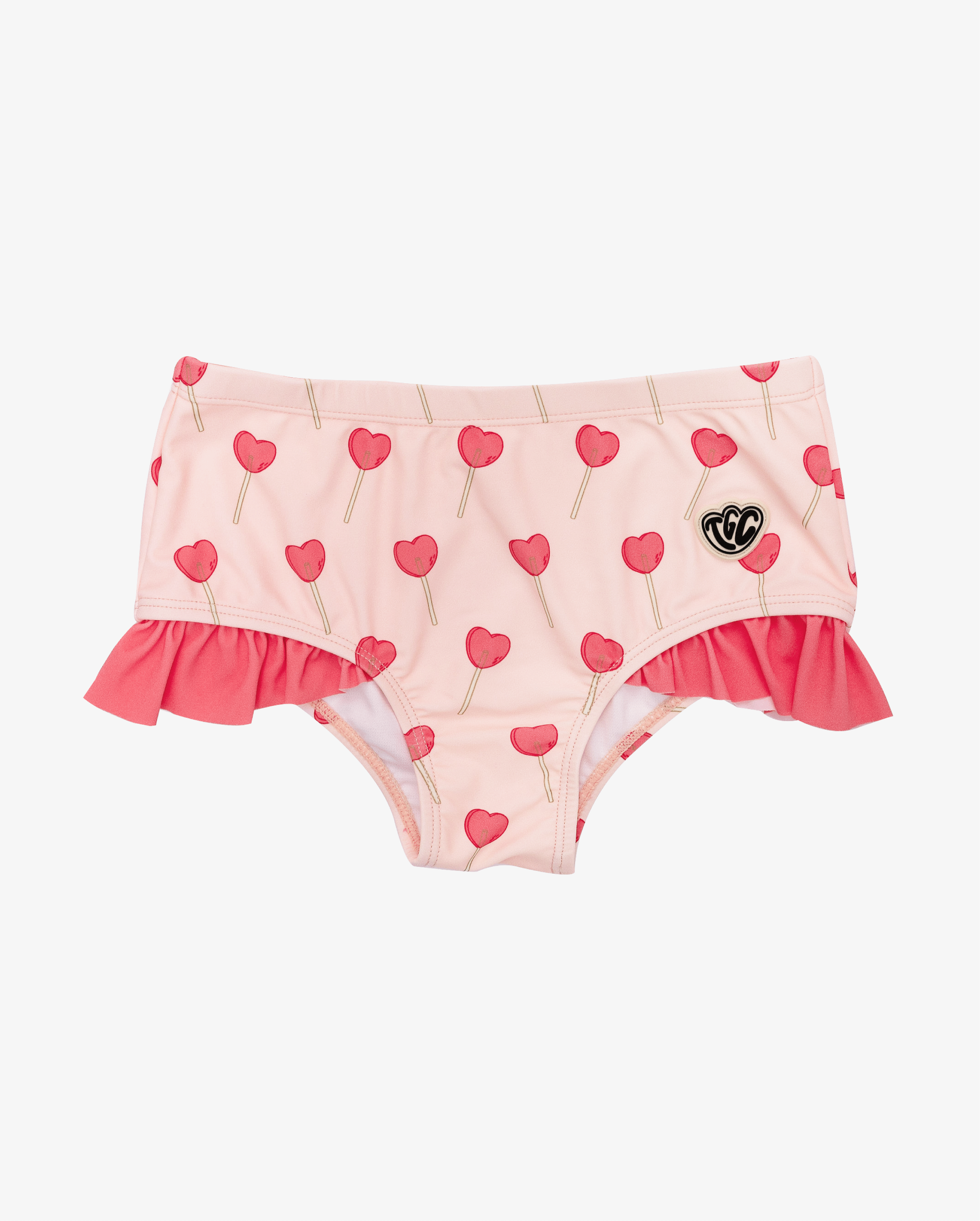 The Girl Club Swim Lollipop Crop Bikini Set