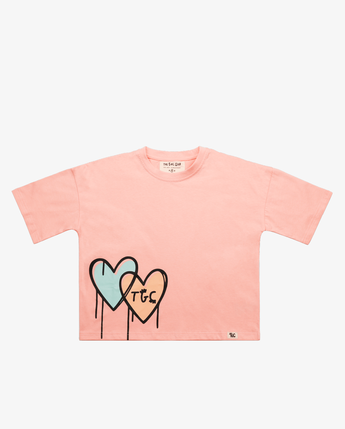 THE GIRL CLUB Tees THE GIRL CLUB | TGC Drippin Hearts Top