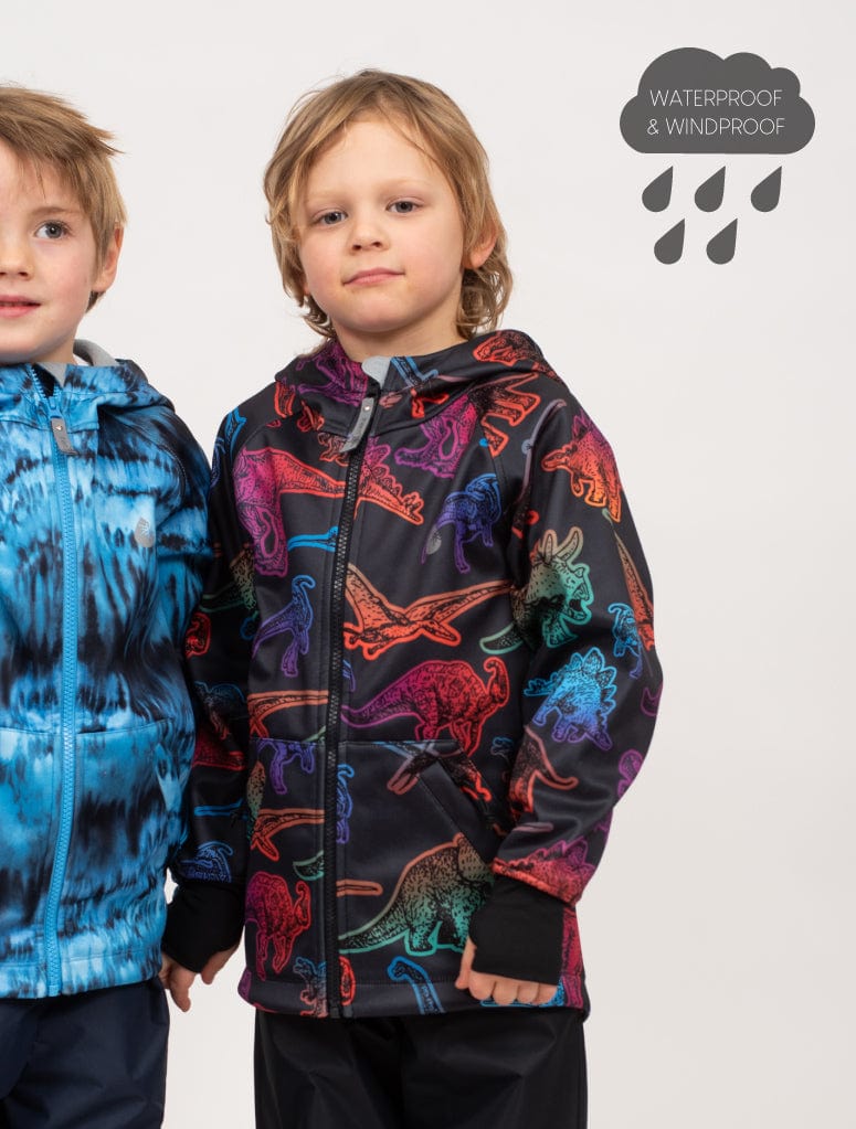 Therm Boy Jacket All-Weather Hoodie - Neon Dino