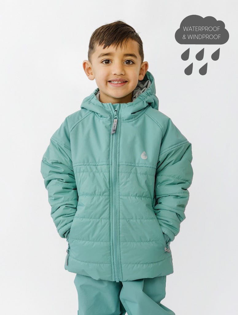 Therm Boy Jacket Hydracloud Puffer Jacket - Seafoam | Insect Explorer