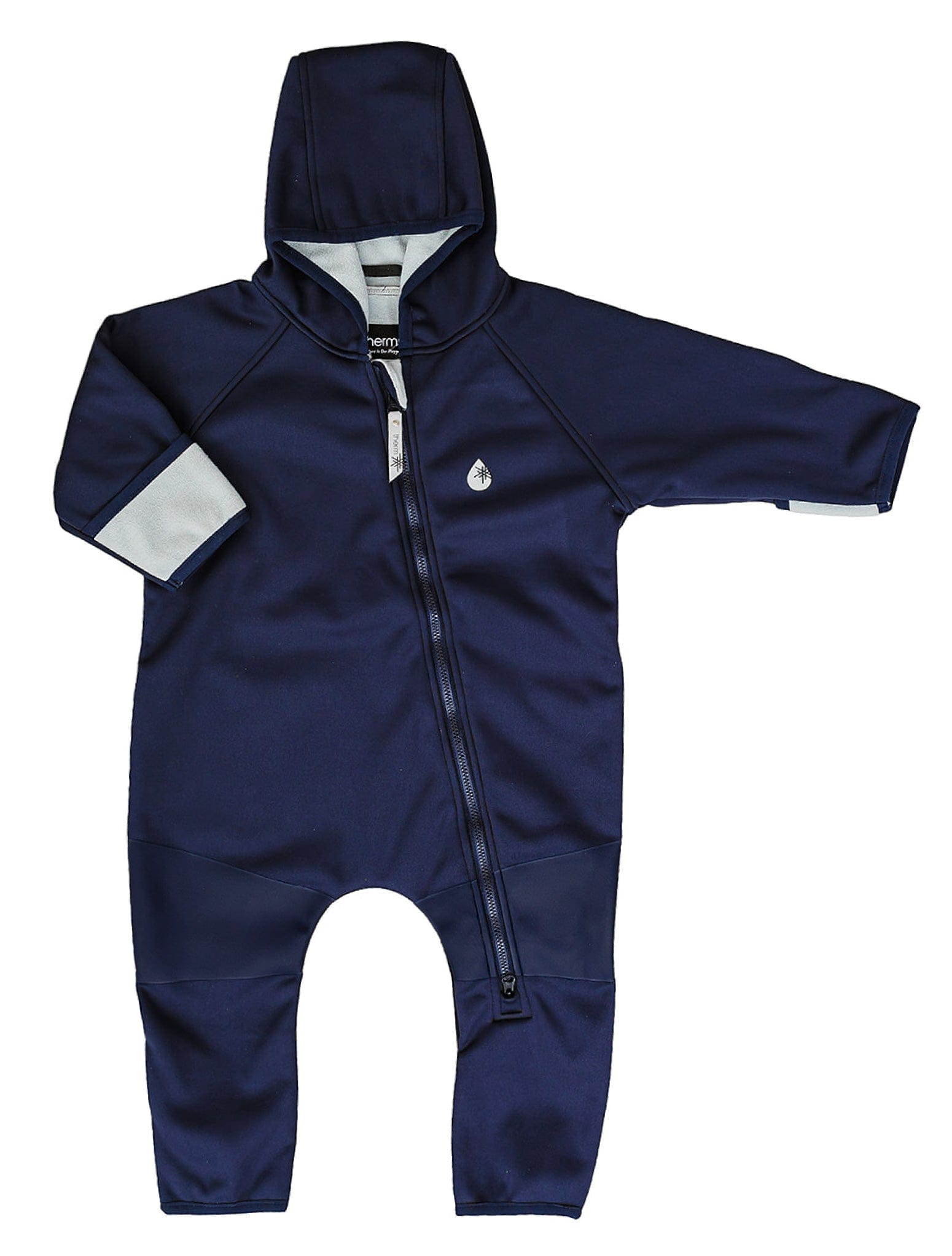 Therm Boys All In Ones All-Weather Fleece Onesie - Navy