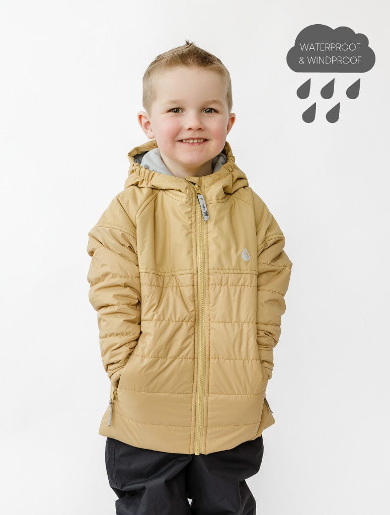 Therm Boys Jacket Hydracloud Puffer Jacket - Sand | Dino Bones