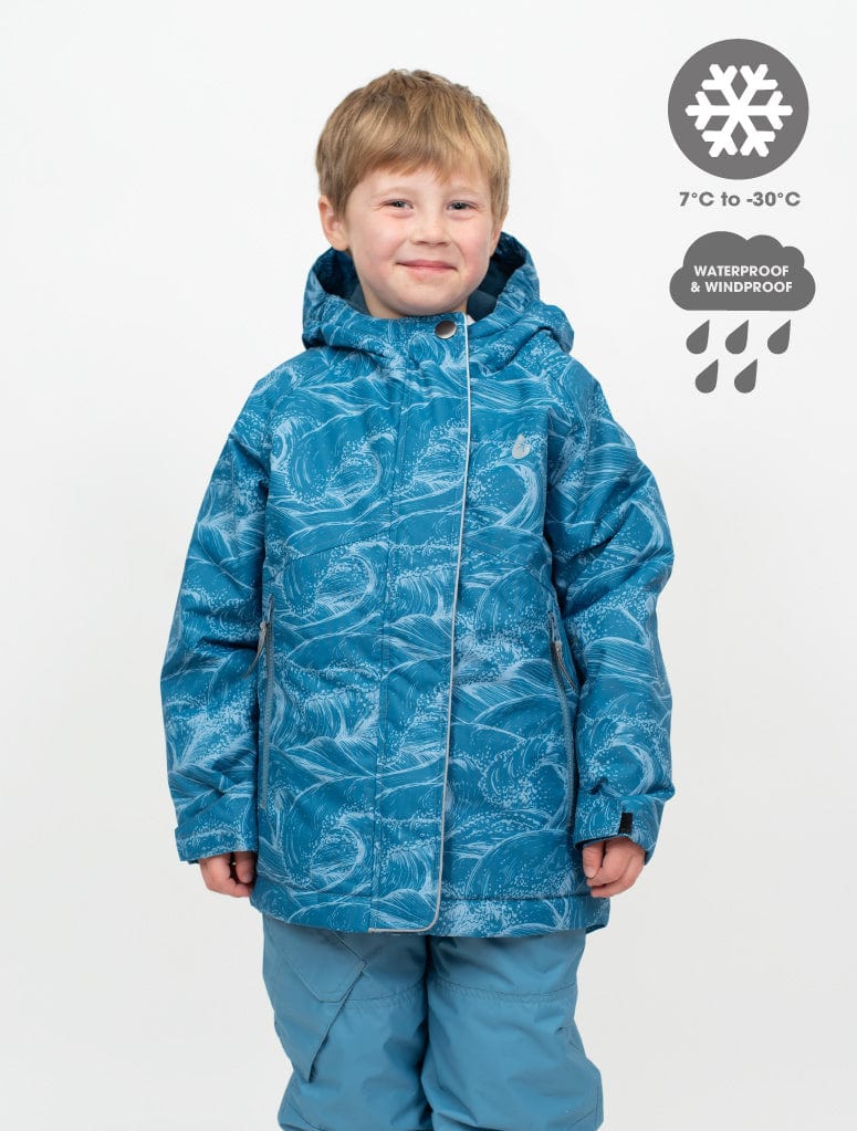 Therm Boys Jacket Snowrider Jacket - Ocean