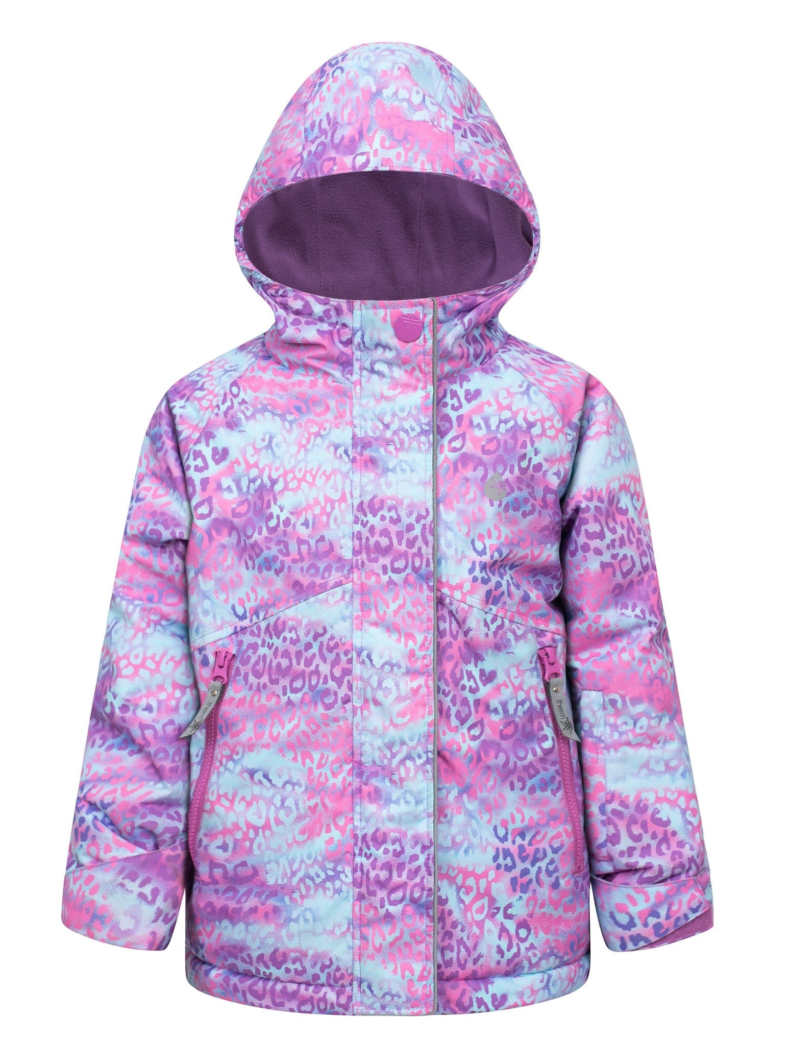 Therm Boys Jacket Snowrider Jacket - Rainbow Leopard