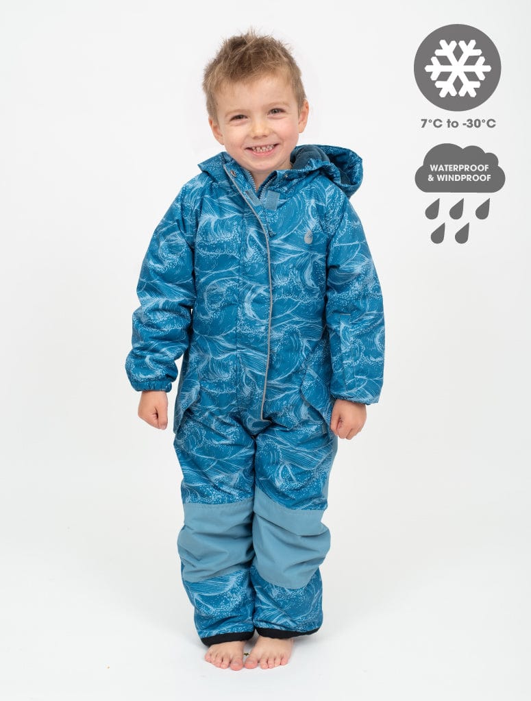 Therm Boys Jacket Snowsuit - Ocean Suit Snowrider