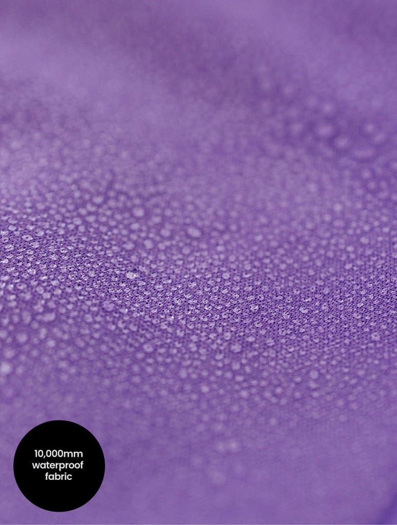 Therm Girls All In One All-Weather Fleece Onesie - Violet