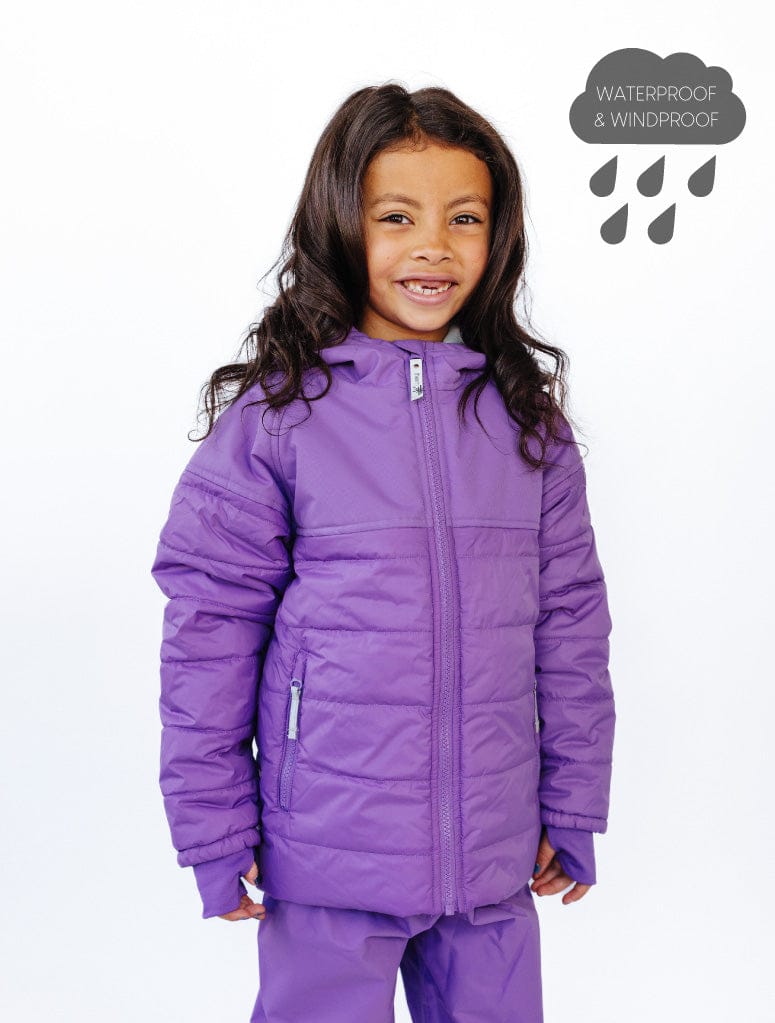 Therm Girls Jacket 12-18M Hydracloud Puffer Jacket - Violet