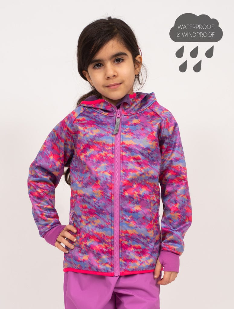 Therm Girls Jacket All-Weather Hoodie - Paint Party