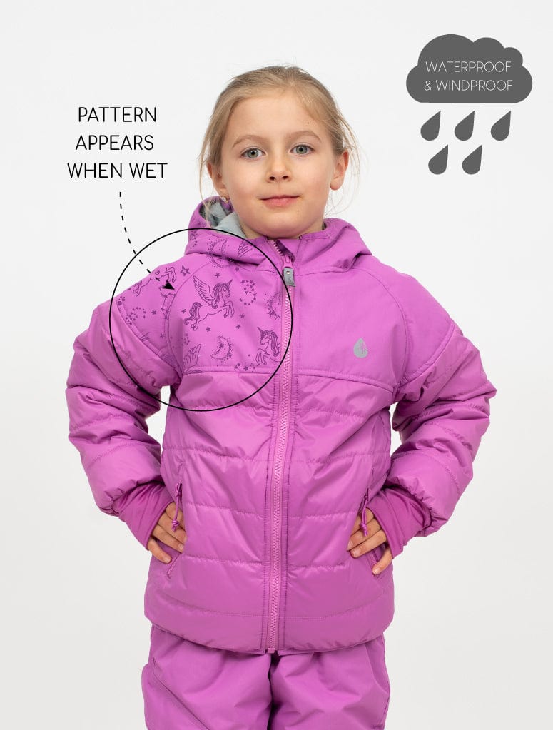 Therm Girls Jacket Hydracloud Puffer Jacket - Berry