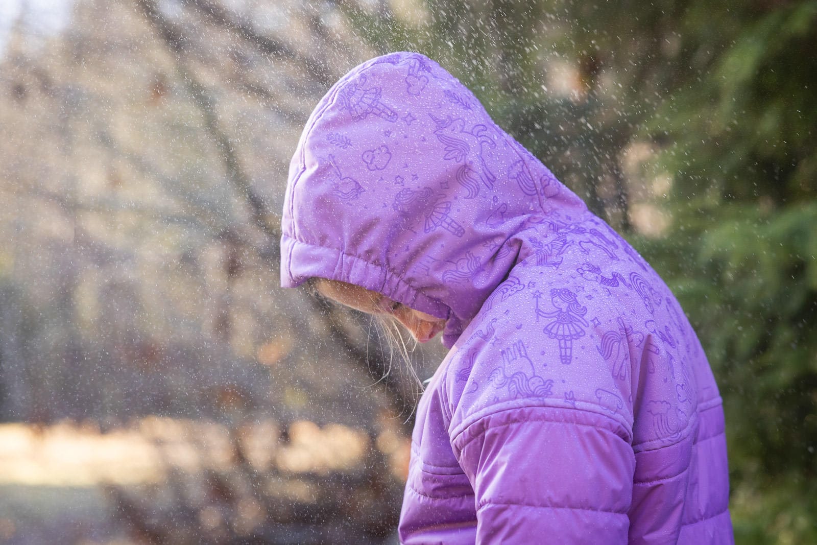 Therm Girls Jacket Hydracloud Puffer Jacket - Violet