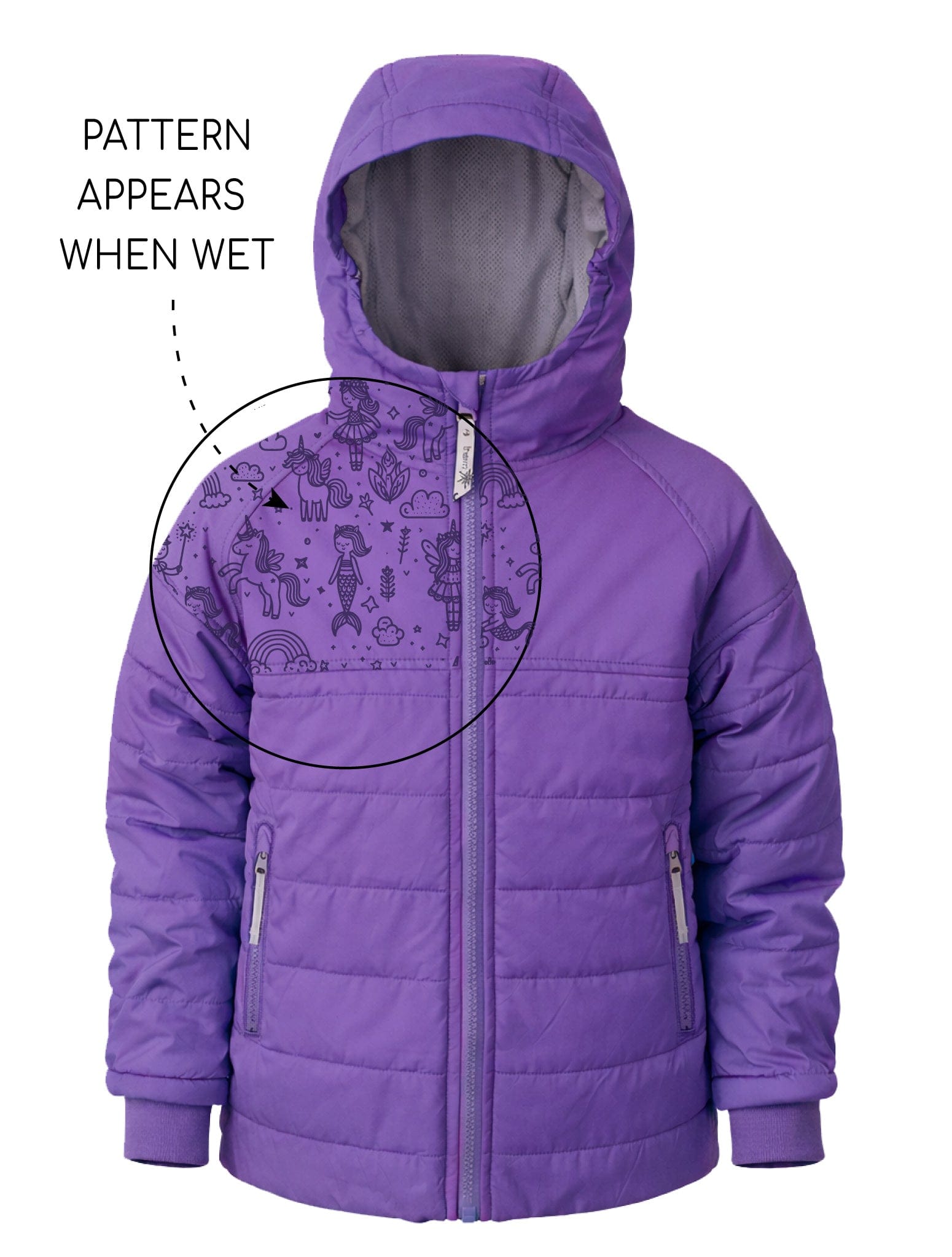 Therm Girls Jacket Hydracloud Puffer Jacket - Violet