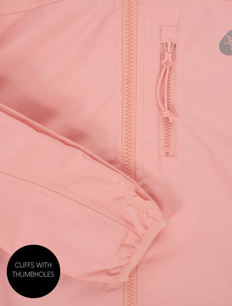 Therm Girls Jacket SplashMagic Rainshell - Apricot Blush