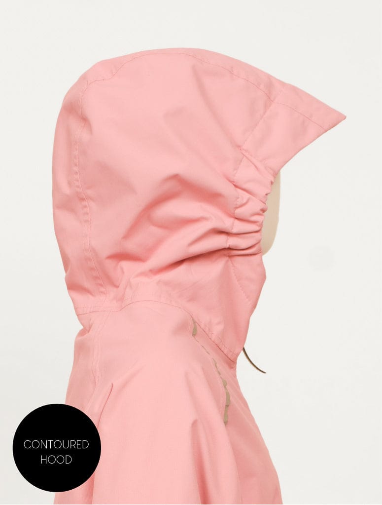 Therm Girls Jacket SplashMagic Rainshell - Apricot Blush