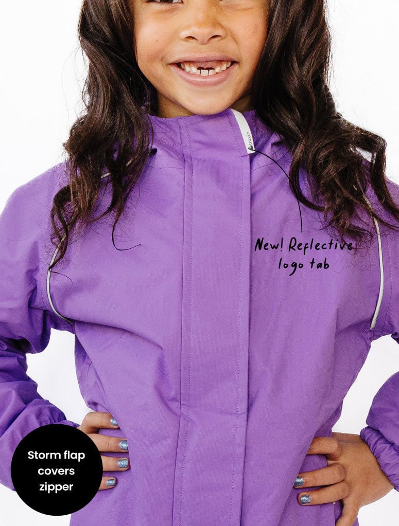Therm Girls Jacket Splashmagic Storm Jacket - Violet