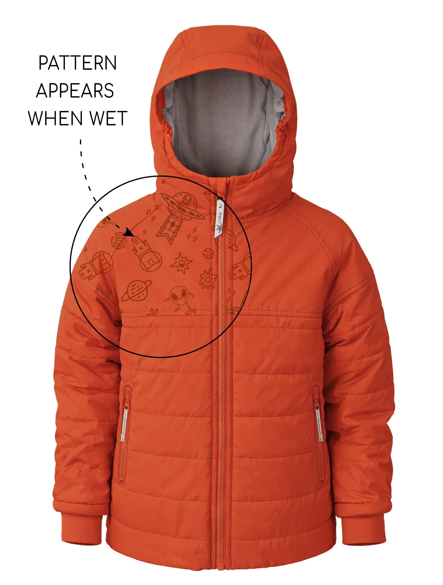 Therm Unisex Jacket Hydracloud Magic Puffer Jacket - Burnt Orange
