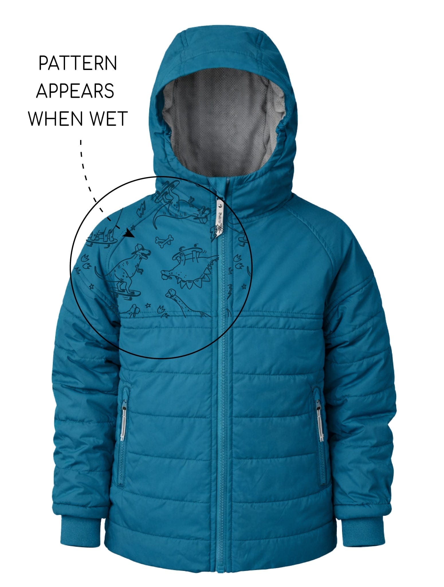Therm Unisex Jacket Hydracloud Magic Puffer Jacket - Deep Teal