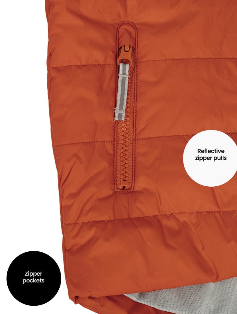 Therm Unisex Jacket Hydracloud Puffer Jacket - Burnt Orange