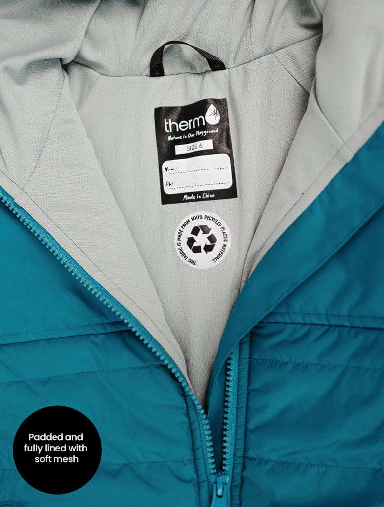 Therm Unisex Jacket Hydracloud Puffer Jacket - Deep Teal