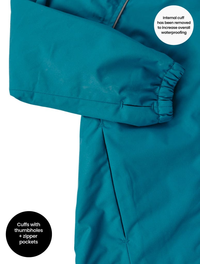 Therm Unisex Jacket Splashmagic Storm Jacket - Deep Teal