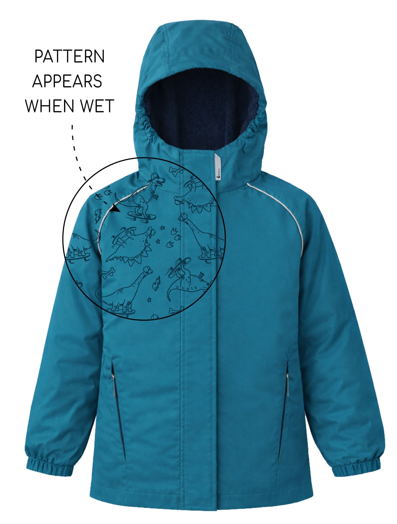 Therm Unisex Jacket Splashmagic Storm Jacket - Deep Teal