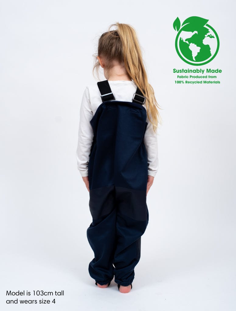 Therm Unisex Outfit All-Weather Fleece Overalls - Navy