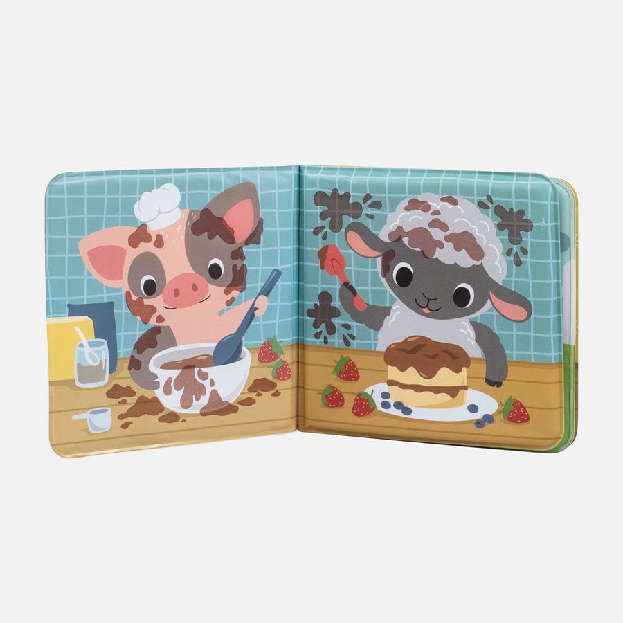 Tiger Tribe Bath Toys Bath Book - Messy Farm