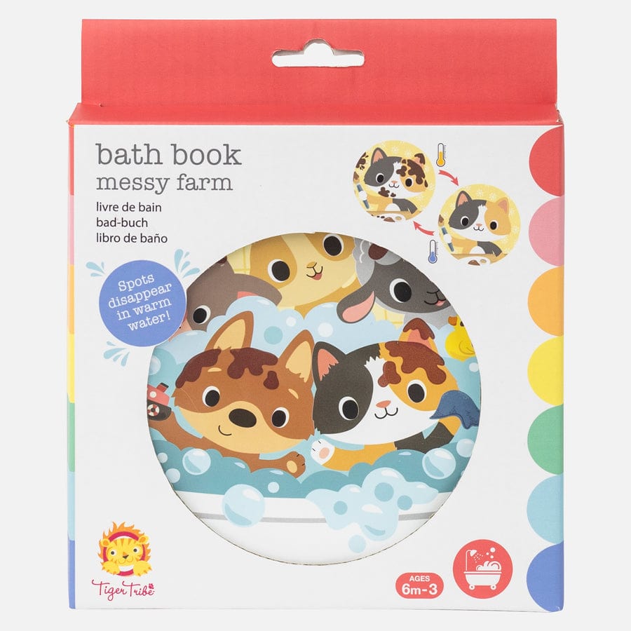 Tiger Tribe Bath Toys Bath Book - Messy Farm